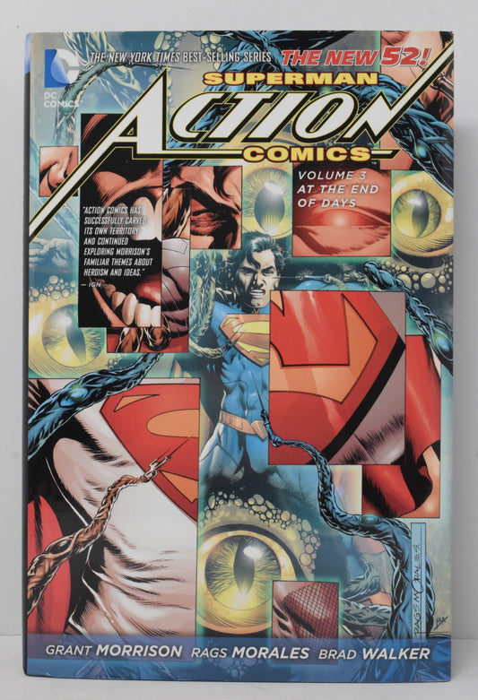 Superman Action Comics 3 HC DC 2013 End Of Days Grant Morrison