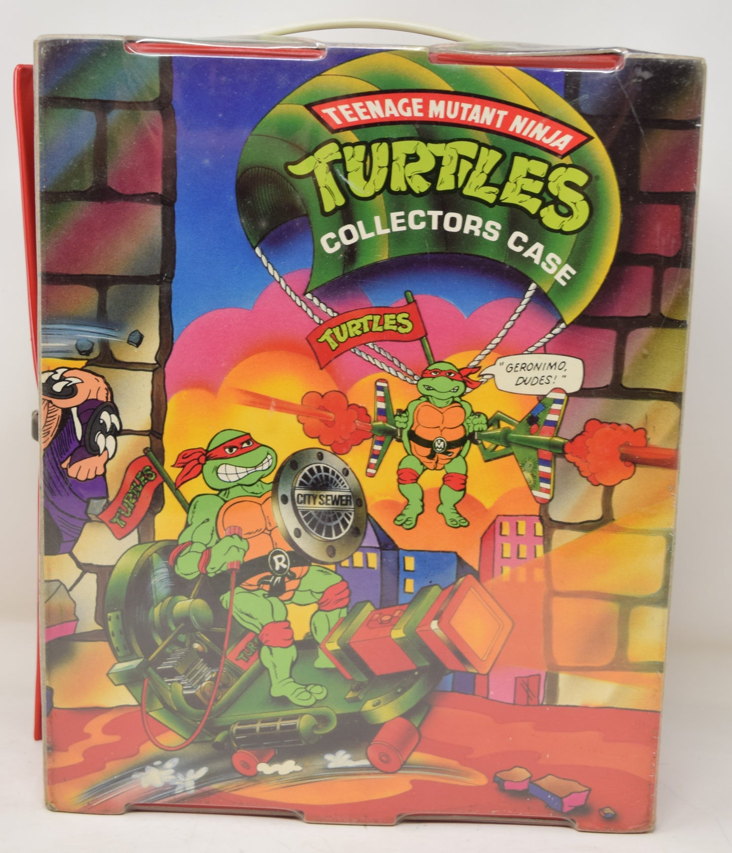 Teenage Mutant Ninja Turtles Action Figure Collectors Case 1988 Mirage