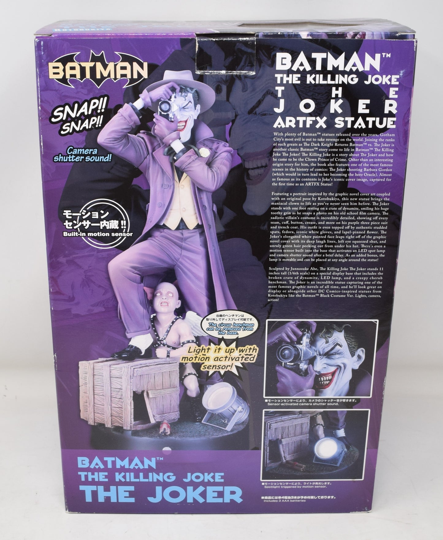 Batman Killing Joke Joker Statue Figure DC Kotobukiya 11" 1/6 New NIB