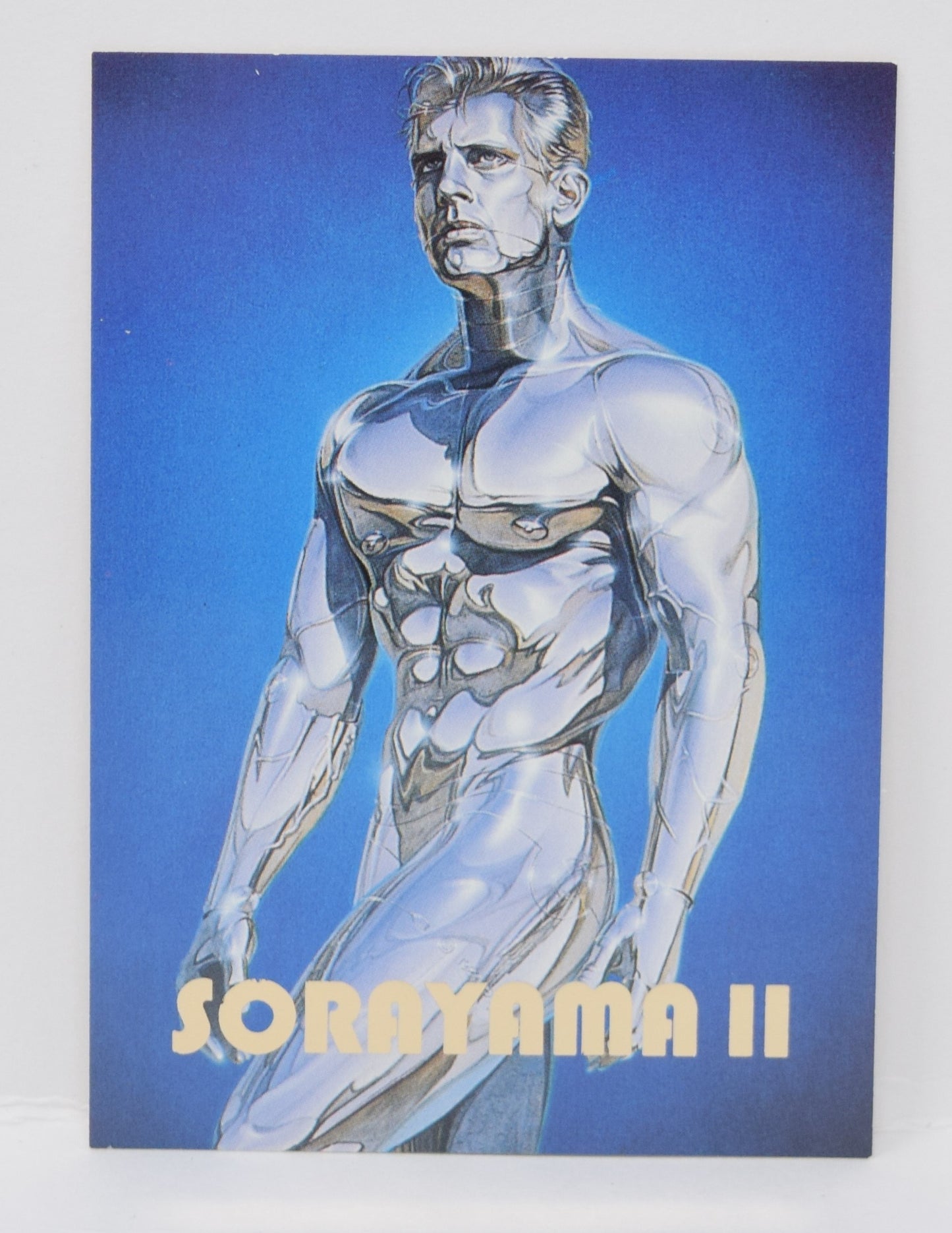 Hajime Sorayama Series II Chromium Creatures Foil Stamped Trading Card 1994