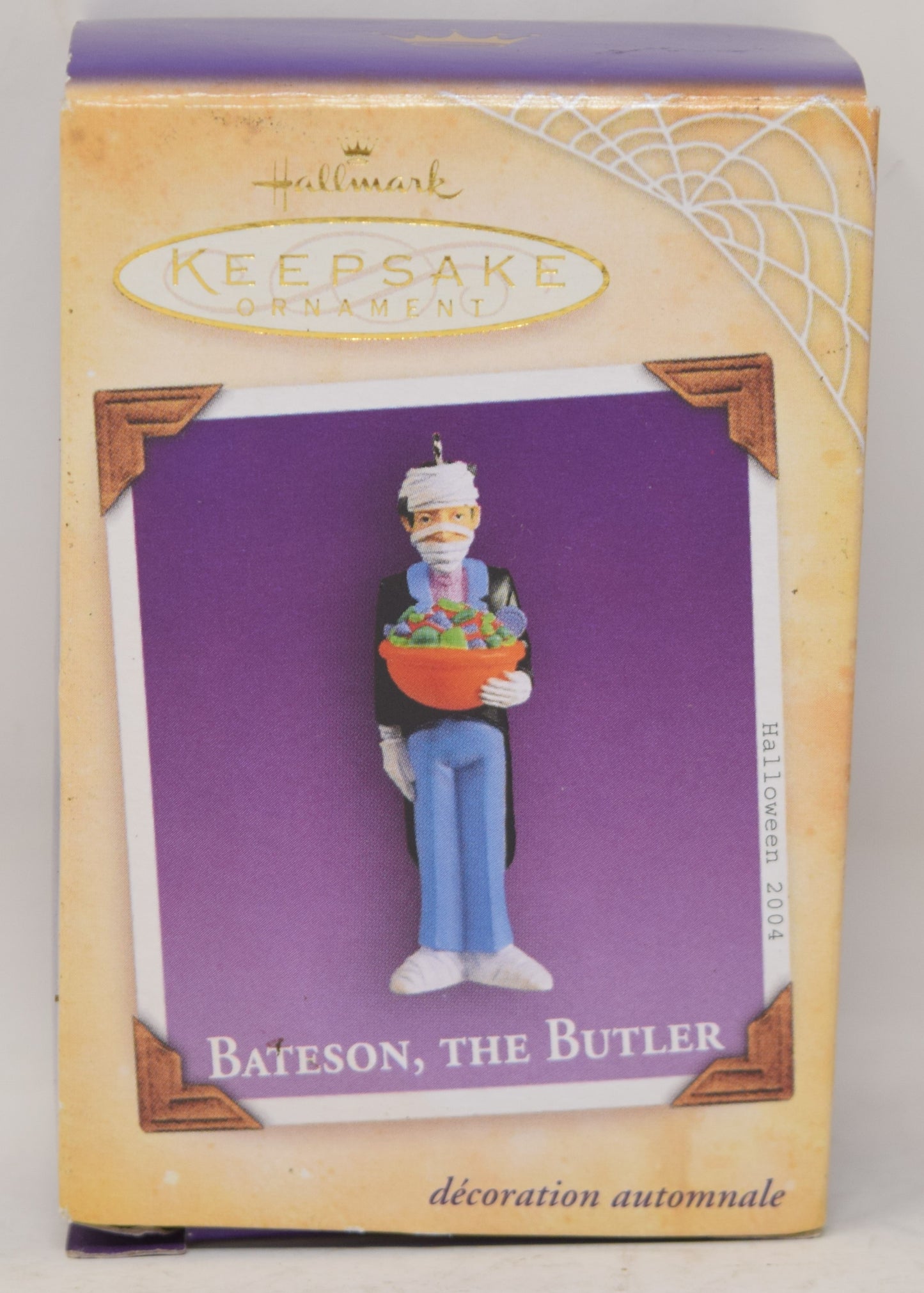 Hallmark Keepsake Ornament Bateson The Butler Halloween Christmas Tree 2004 NIB