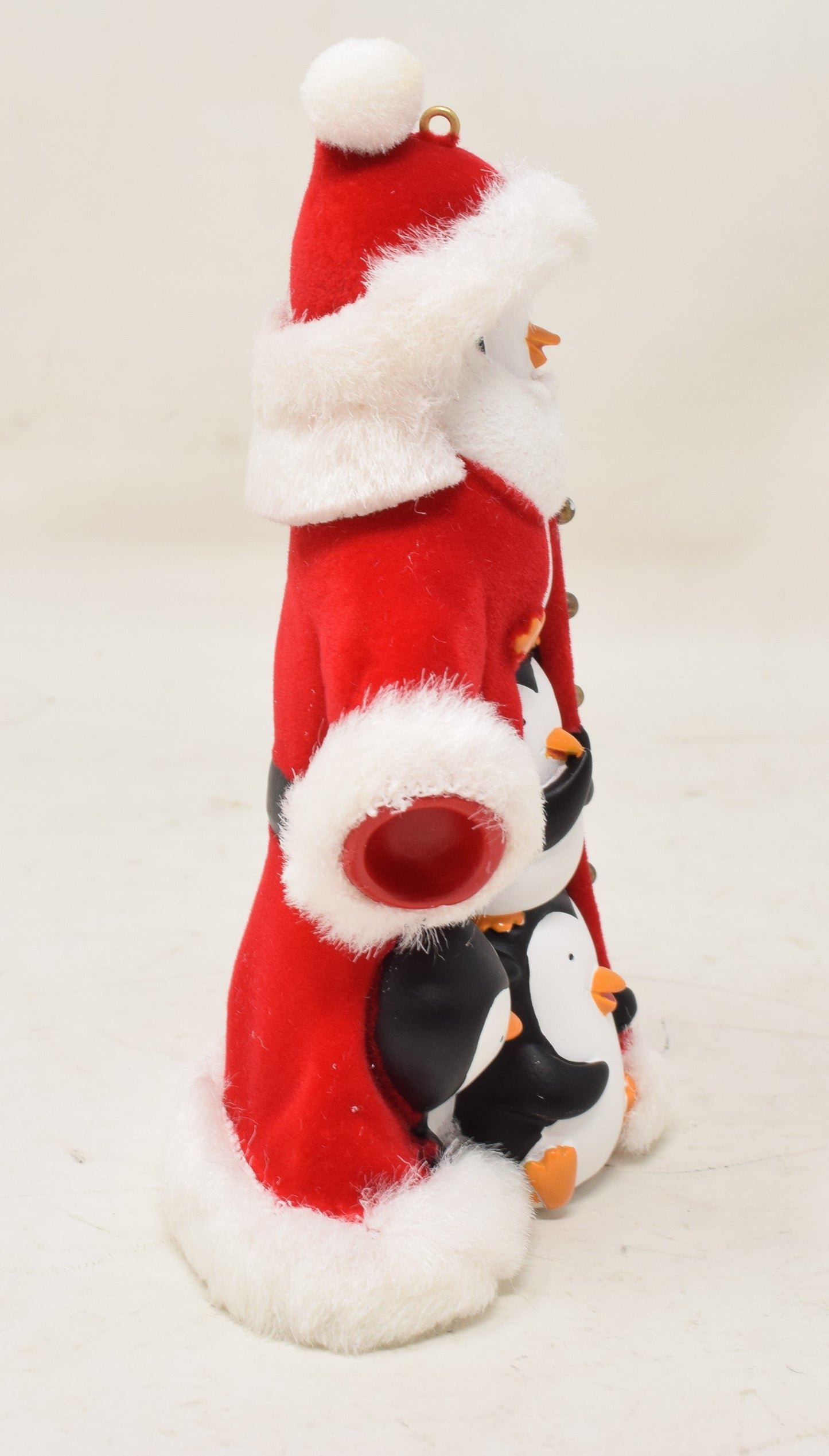 Hallmark Keepsake Ornament Tip Top Santa 4 Penguins Robe Christmas Tree 2007 NIB