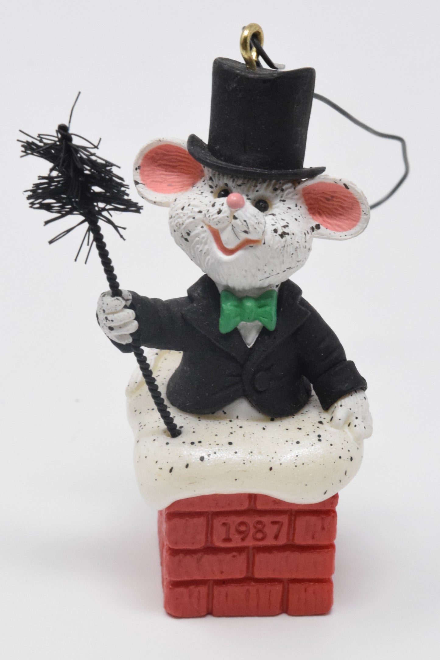 Hallmark Keepsake Wee Chimney Sweep Christmas Ornament 1987