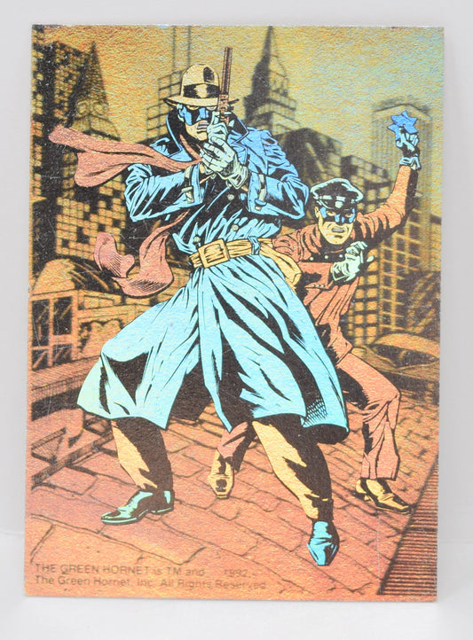 Green Hornet Trading Card 1 H Now 1992 Limited Edition Hologram