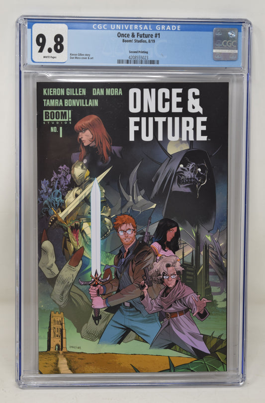 Once & Future 1 Boom 2019 CGC 9.8 2nd Print Dan Mora Variant