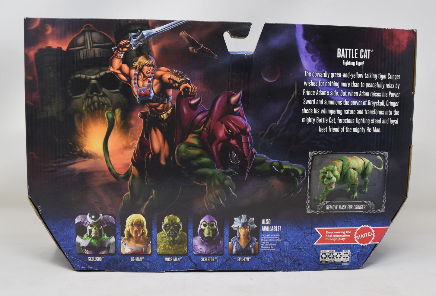 Masters Of The Universe Revelation Battle Cat Action Figure Mattel MOTU NIB New