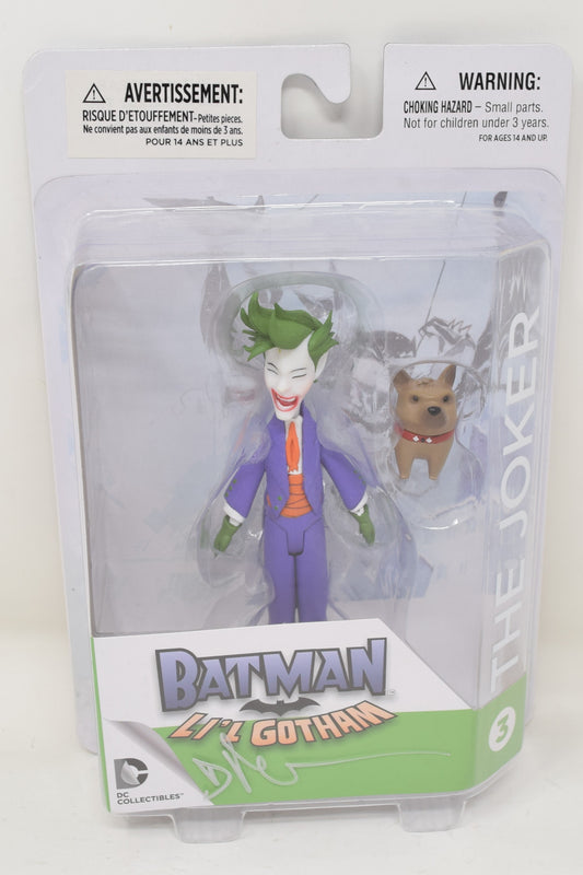 Batman Li'l Gotham Joker Action Figure DC Collectibles Dustin Nguyen Signed New