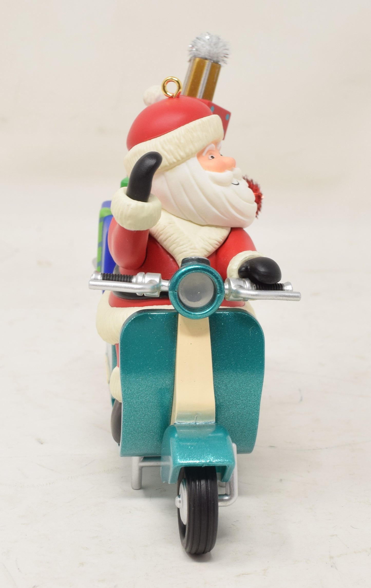 Hallmark Keepsake Ornament Santa Claus Scooter Christmas Tree 2007 NIB