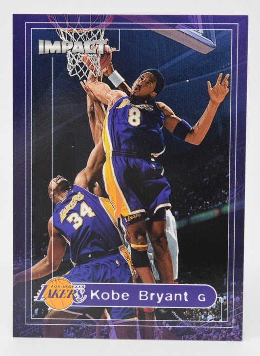 Kobe Bryant Basketball Card Fleer Impact 2000 Los Angeles Lakers 50