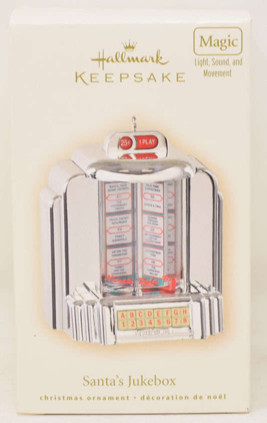 Hallmark Keepsake Ornament Santas Jukebox Music Christmas Tree 2011 NIB