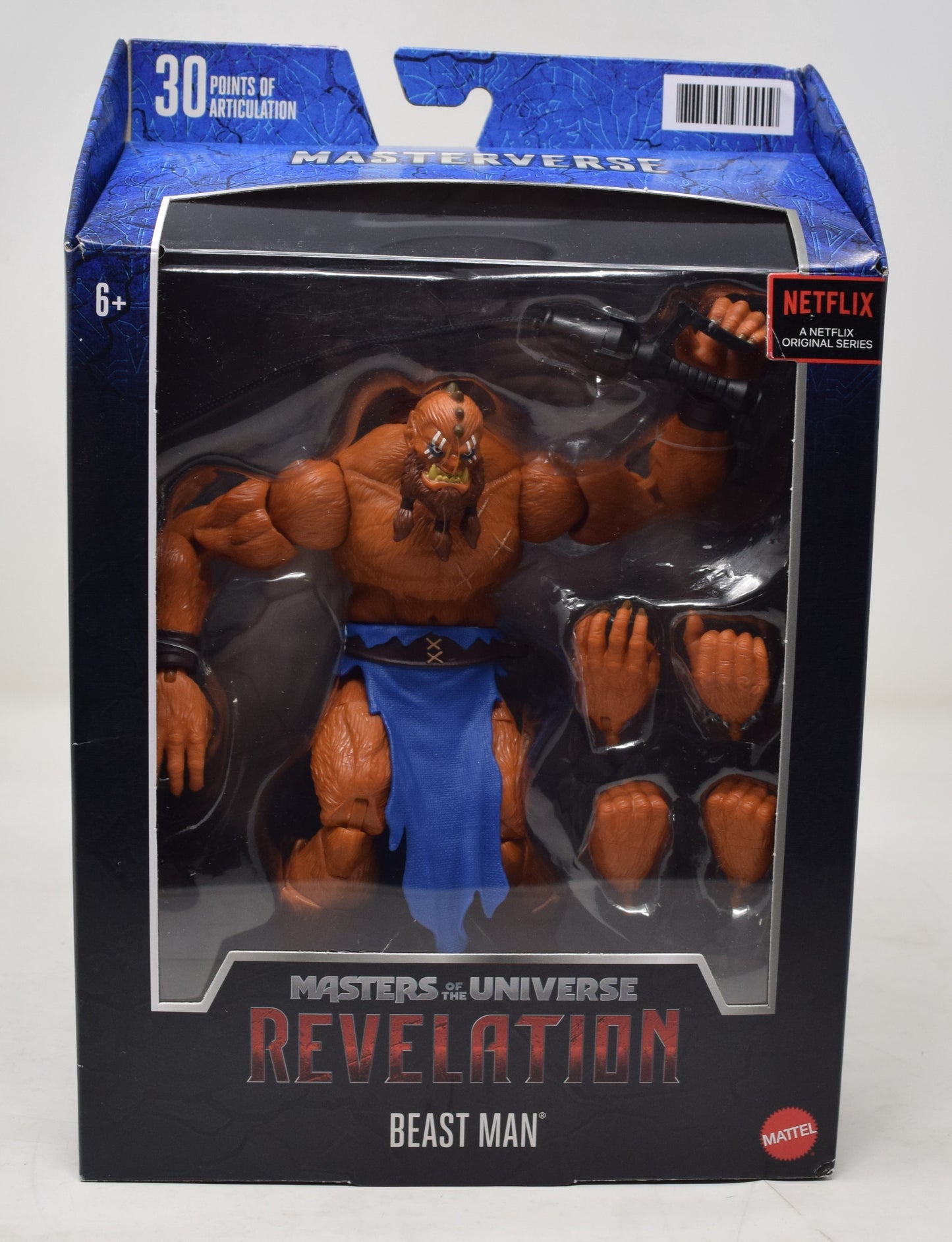 Masters Of The Universe Revelation Beast Man Action Figure Mattel MOTU NIB New