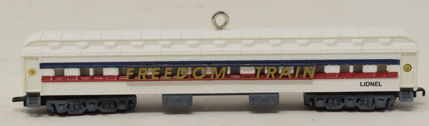 Hallmark Keepsake Ornament Lionel Freedom Train Sleeper Christmas Tree 2007 NIB