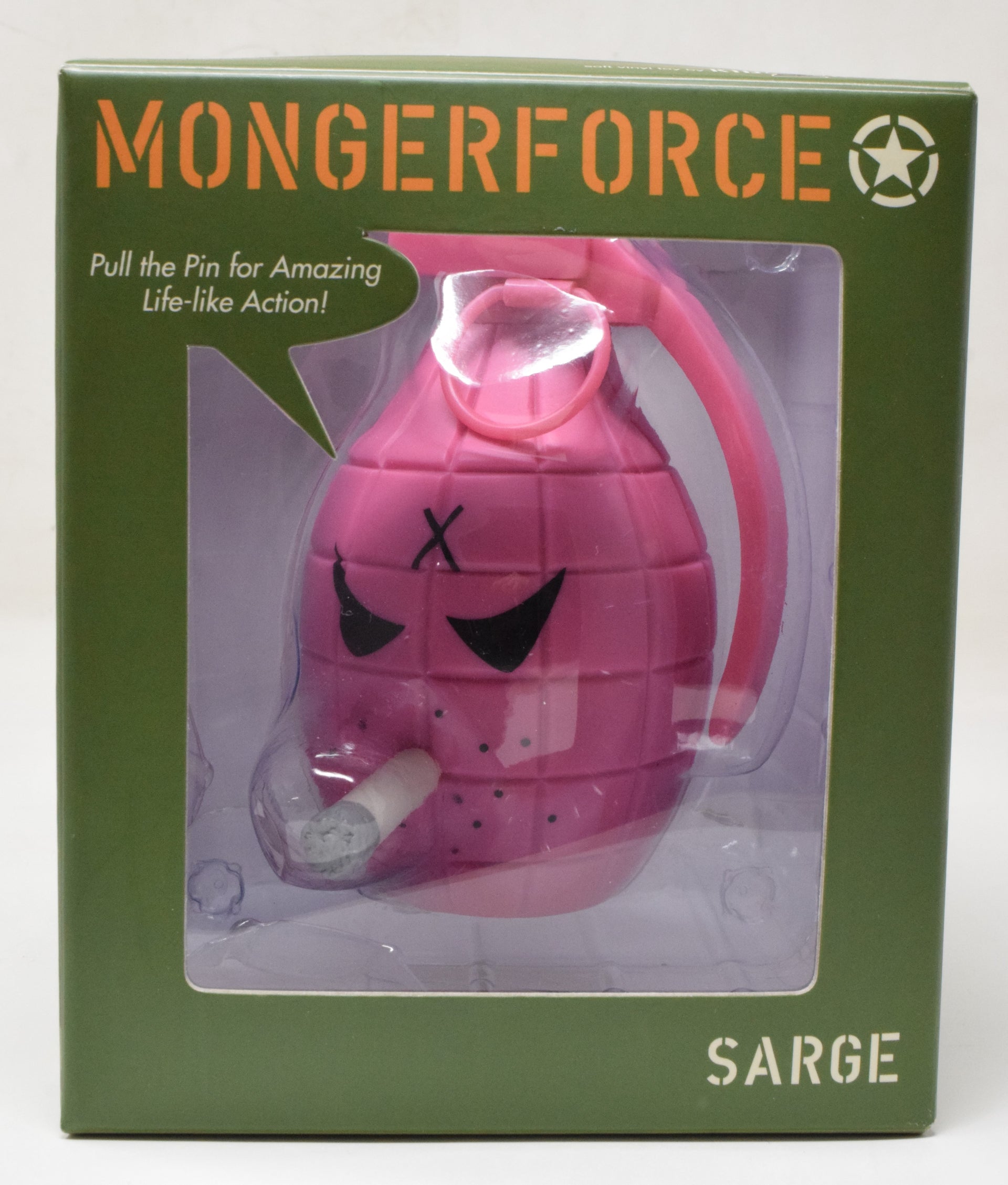 Frank Kozik Kidrobot Sarge Camo Pink Mongerforce Mongers Signed 