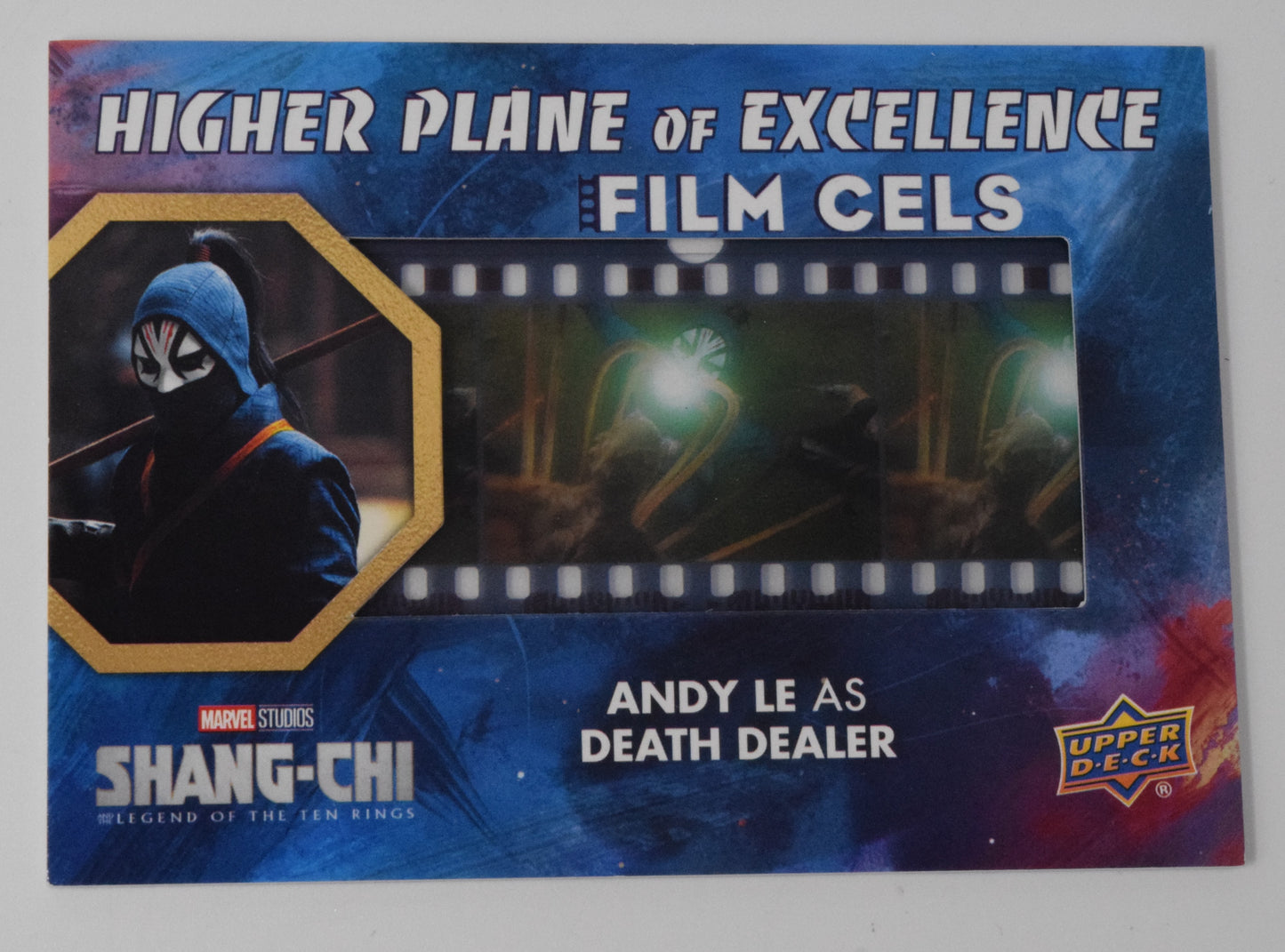 Shang-Chi Andy Lee Death Dealer Flim Cels Card Marvel Upper Deck 2023 FC-03