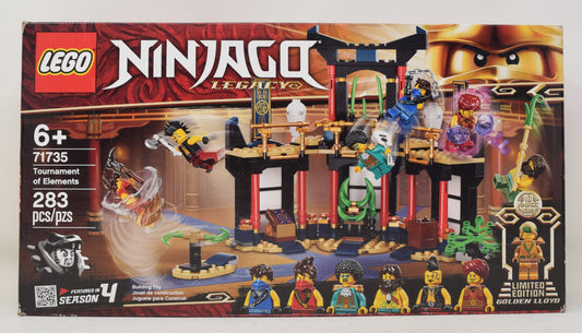 Lego Ninjago Legacy Tournament Of Elements Set 71735 New