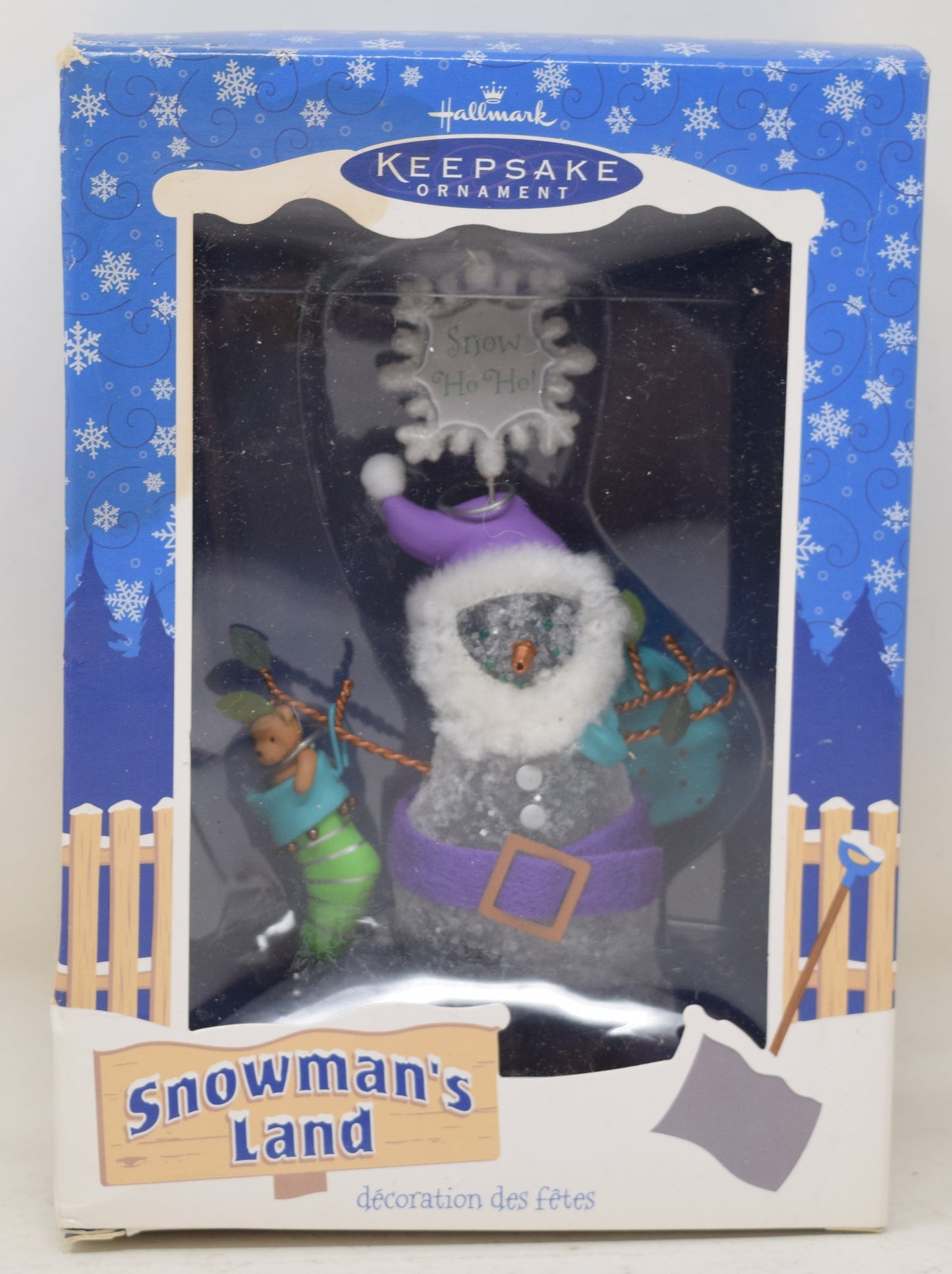 Hallmark Keepsake Ornament Snowmans Land Christmas Tree 2003 NIB