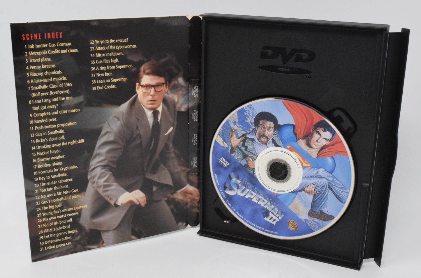 Superman III DVD 2001