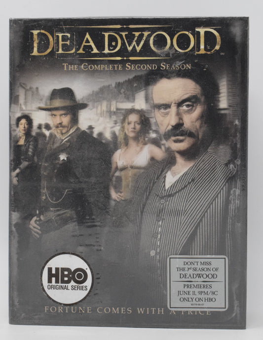 Deadwood Sealed DVD The Complete Second Season