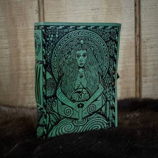 "Mother Earth" Leather Journal