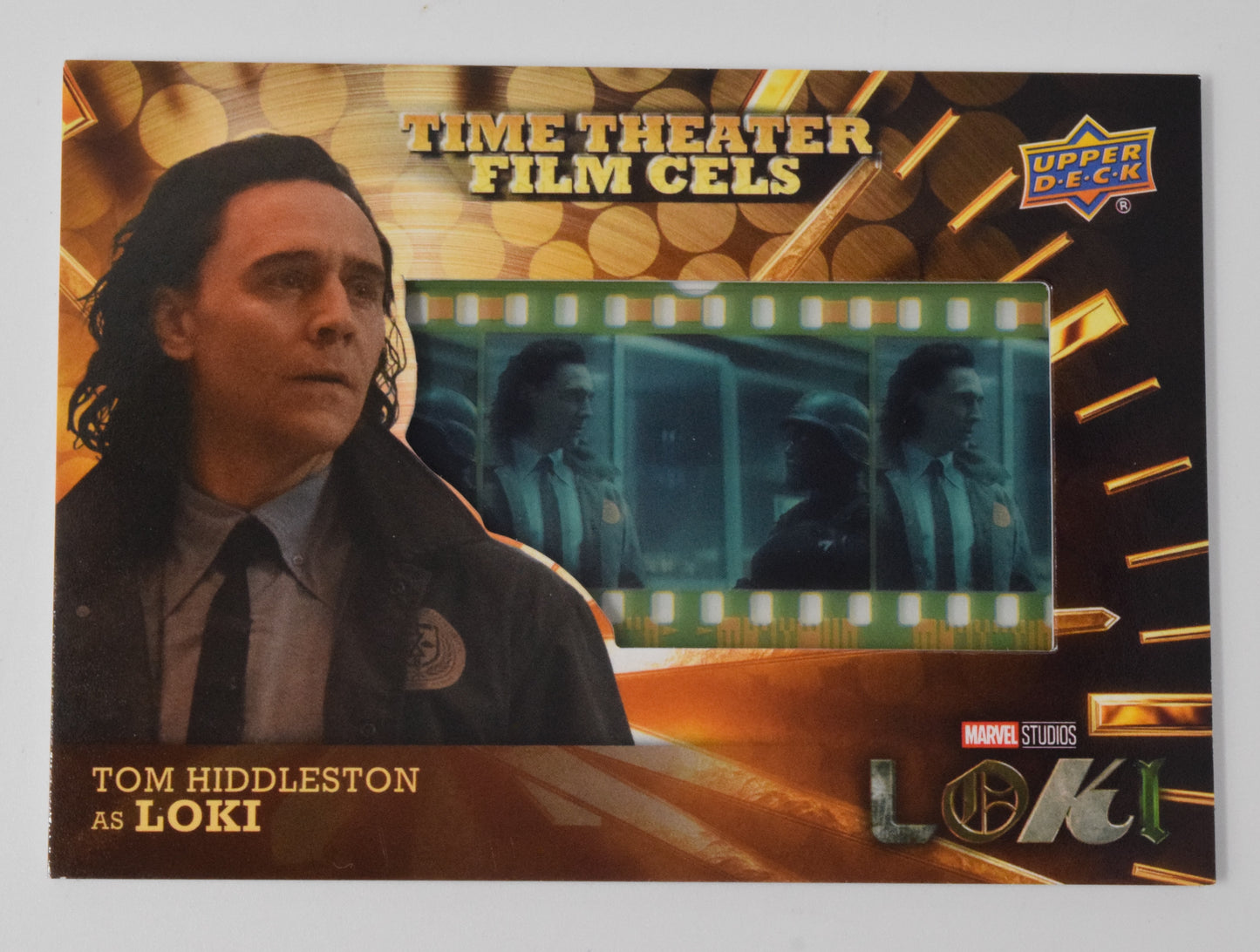 Loki Time Theater Film Cel Card Marvel Upper Deck 2023 TTFC-9