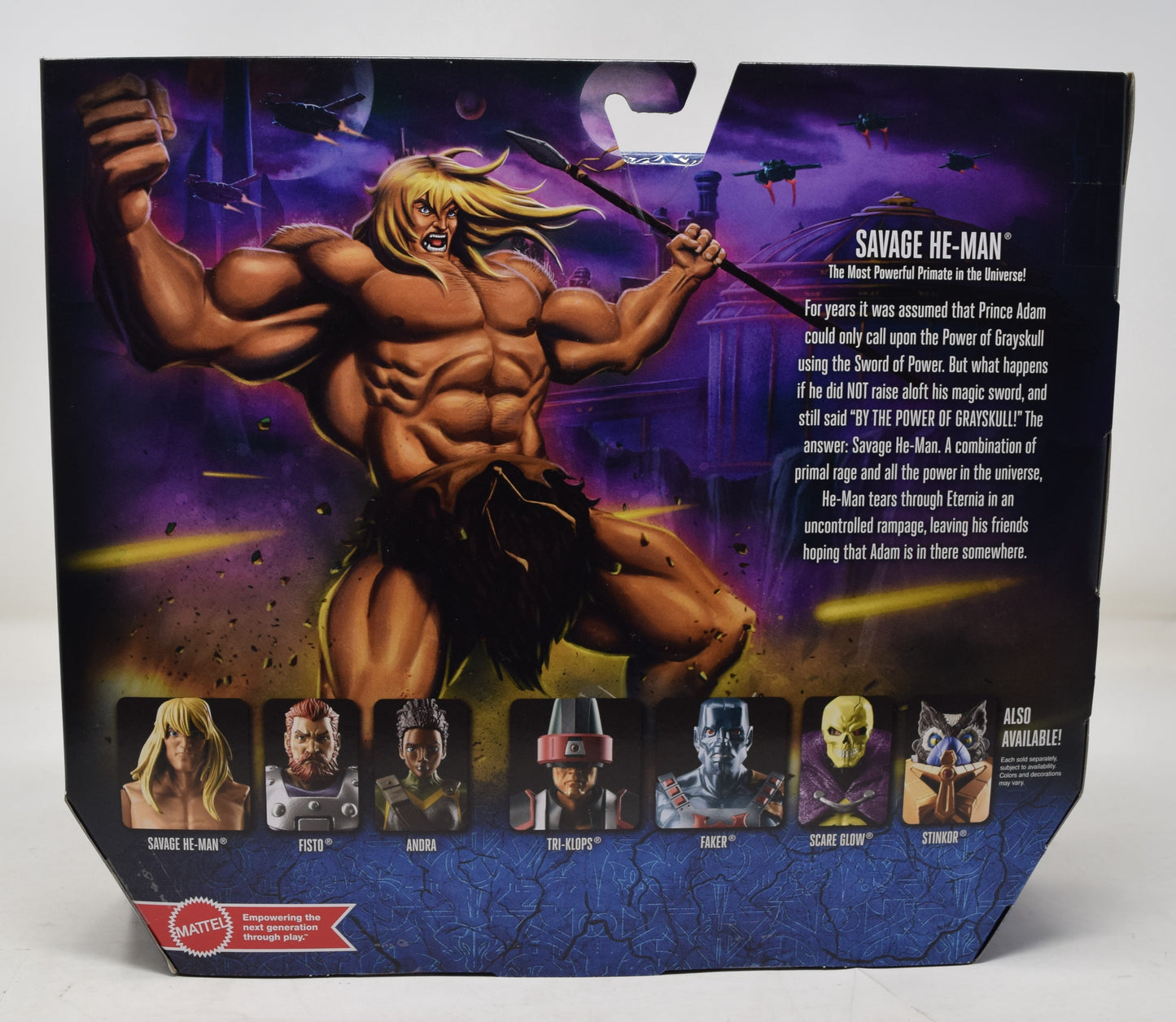 Masters Of The Universe Revelation Savage He-Man Action Figure Mattel MOTU NIB New