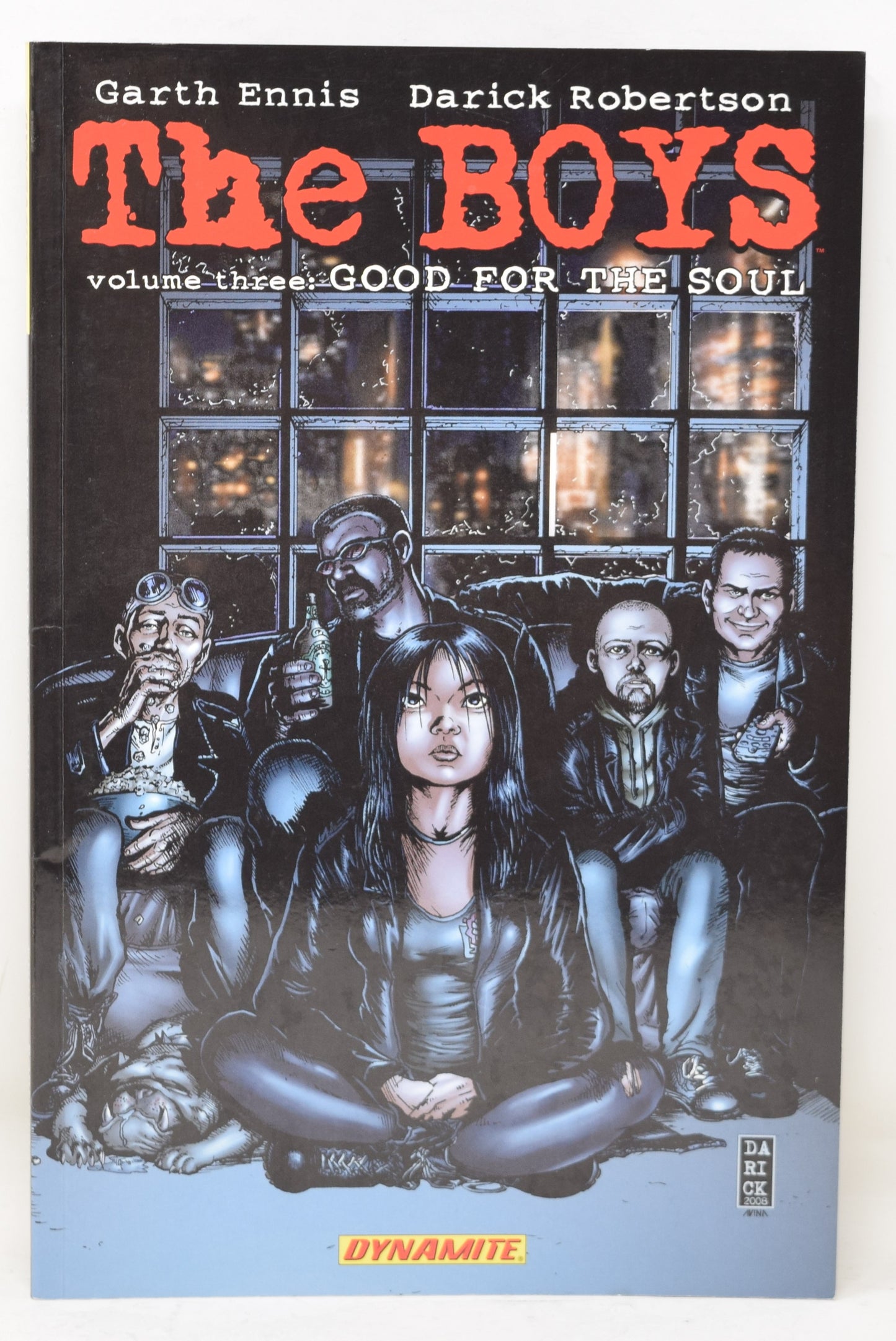 The Boys Vol 3 Good For The Soul Dynamite 2008 GN NM New