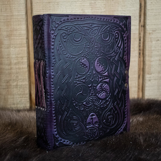 "Owl - Lady of the Forest" Leather Journal