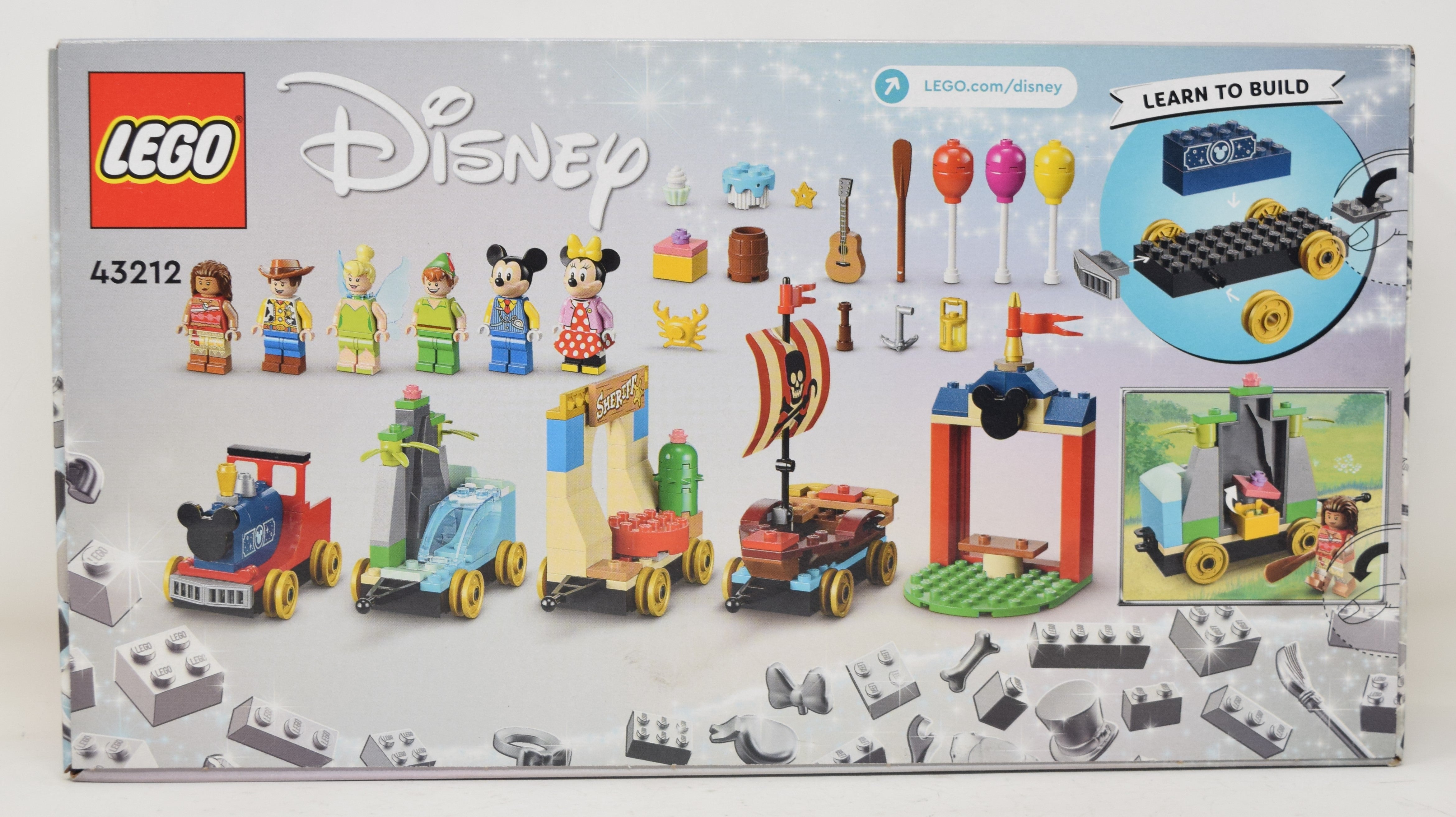 Mickey mouse lego online train set