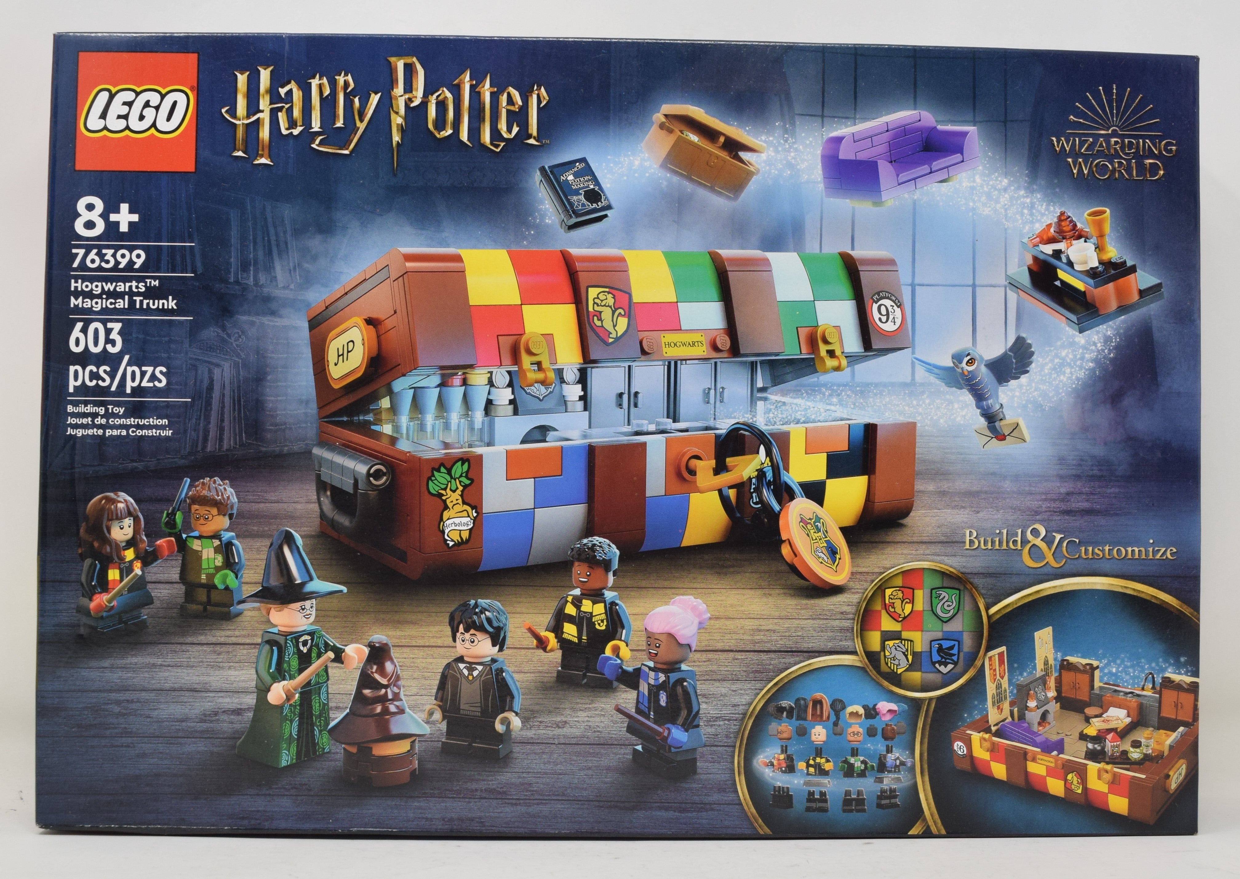 Lego Harry Potter Wizarding World Hogwarts Magical Trunk Set 76399 New ...