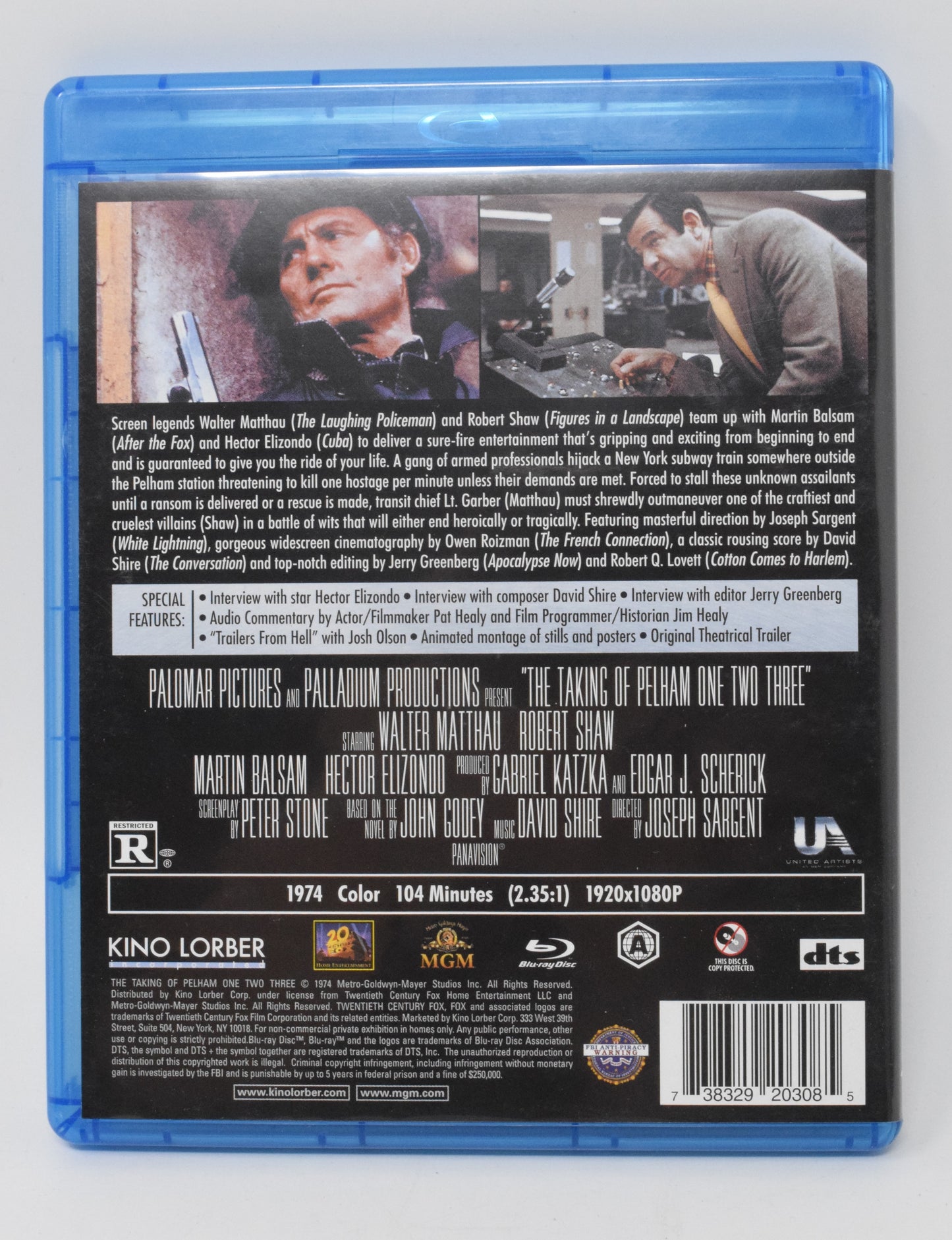 The Talking Of Pelham One Two Three DVD Blu-ray