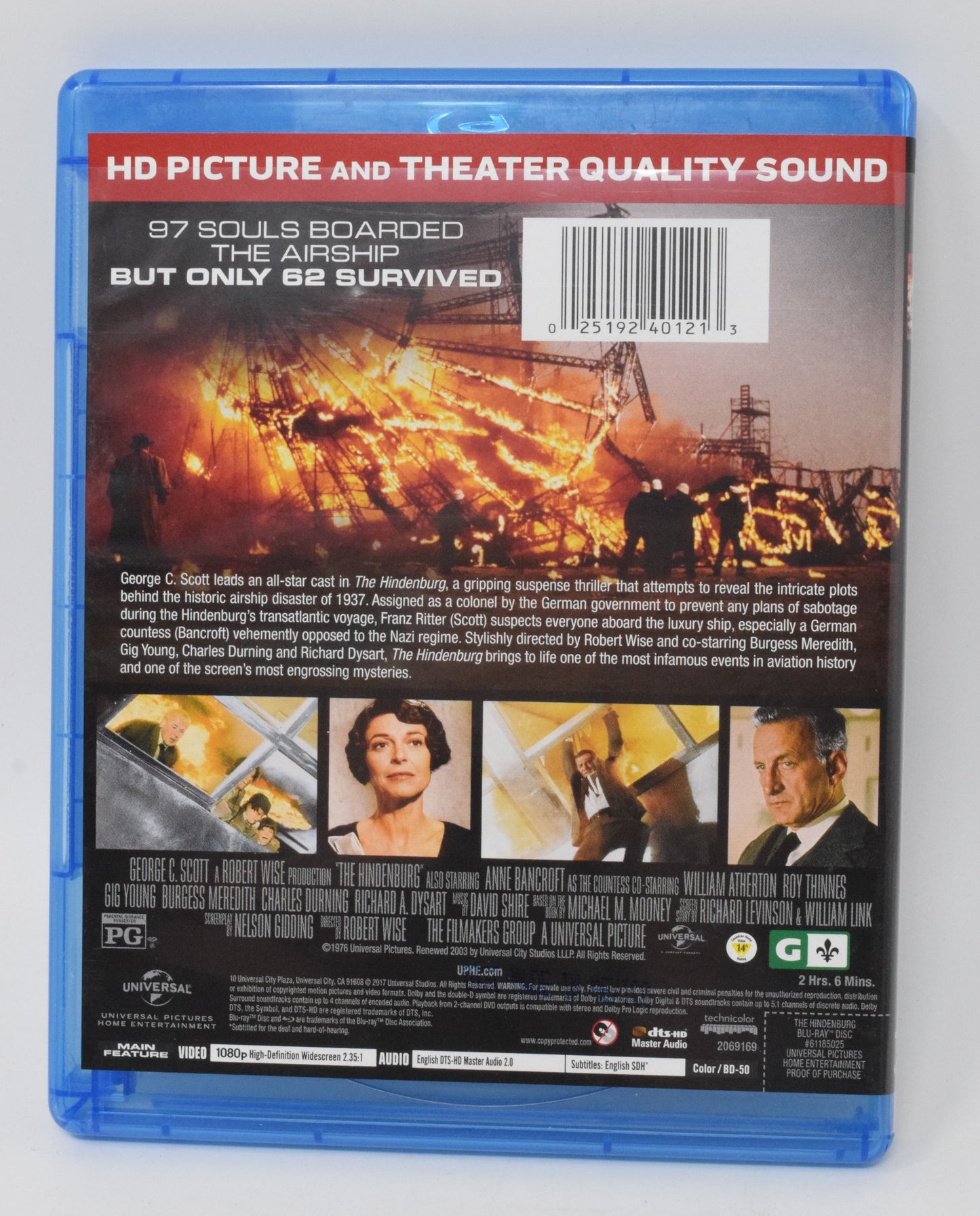 The Hindenburg DVD Blu-ray