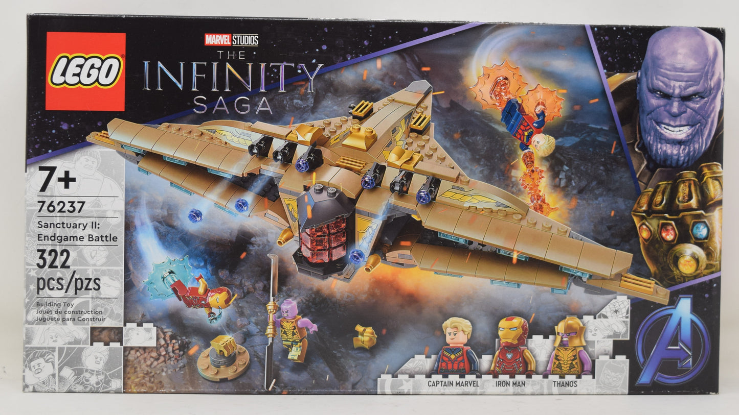 Lego Marvel Infinity Saga Sanctuary II Endgame Avengers Set Thanos Iron Man 76237 New