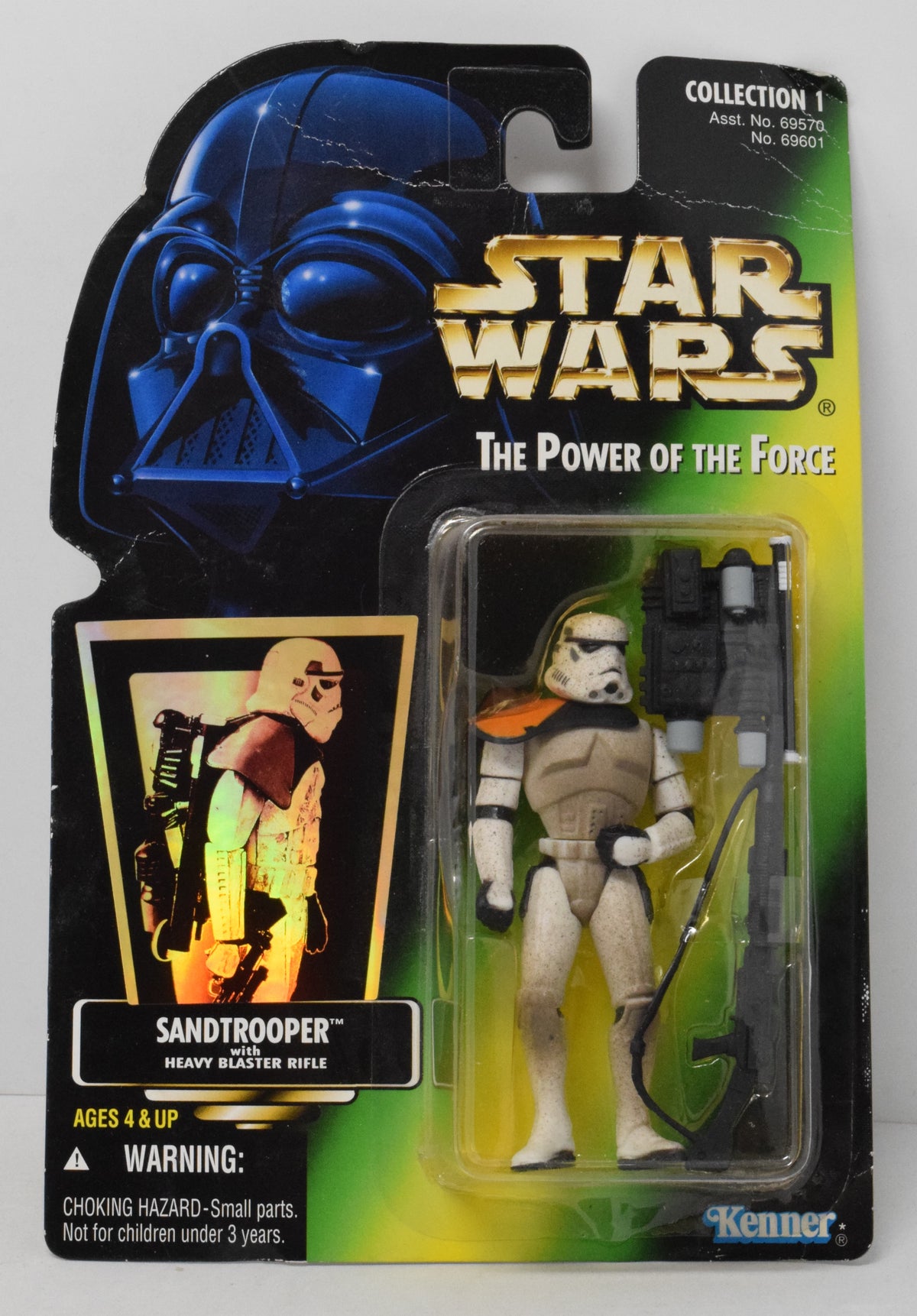 Kenner Star Wars Sand Trooper The Power of the Force Collection 1 1996 New - Golden Apple Comics