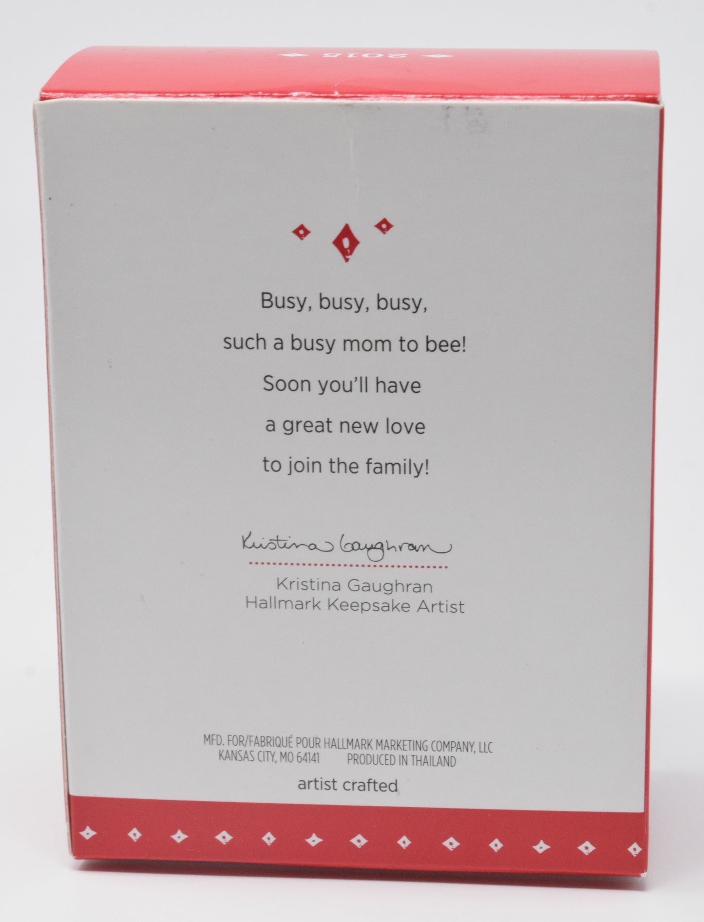 Hallmark Keepsake Mom To Bee Christmas Ornament 2015