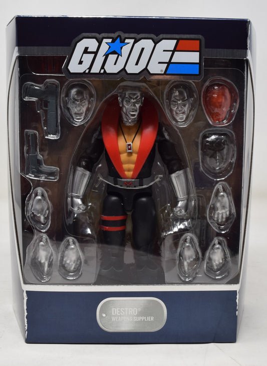 G.I. Joe Destro Action Figure Ultimates Super7 NIB