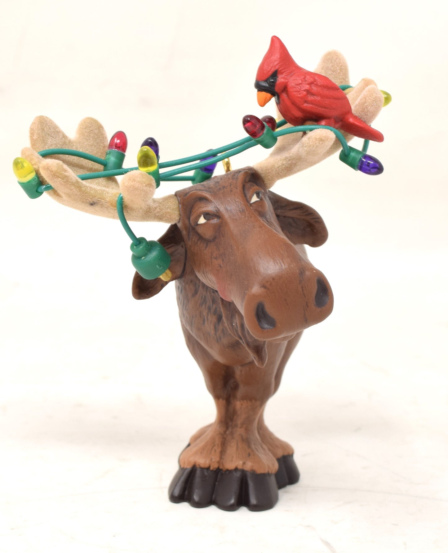 Hallmark Keepsake Ornament Moose Merry Christmas Tree 2001 NIB