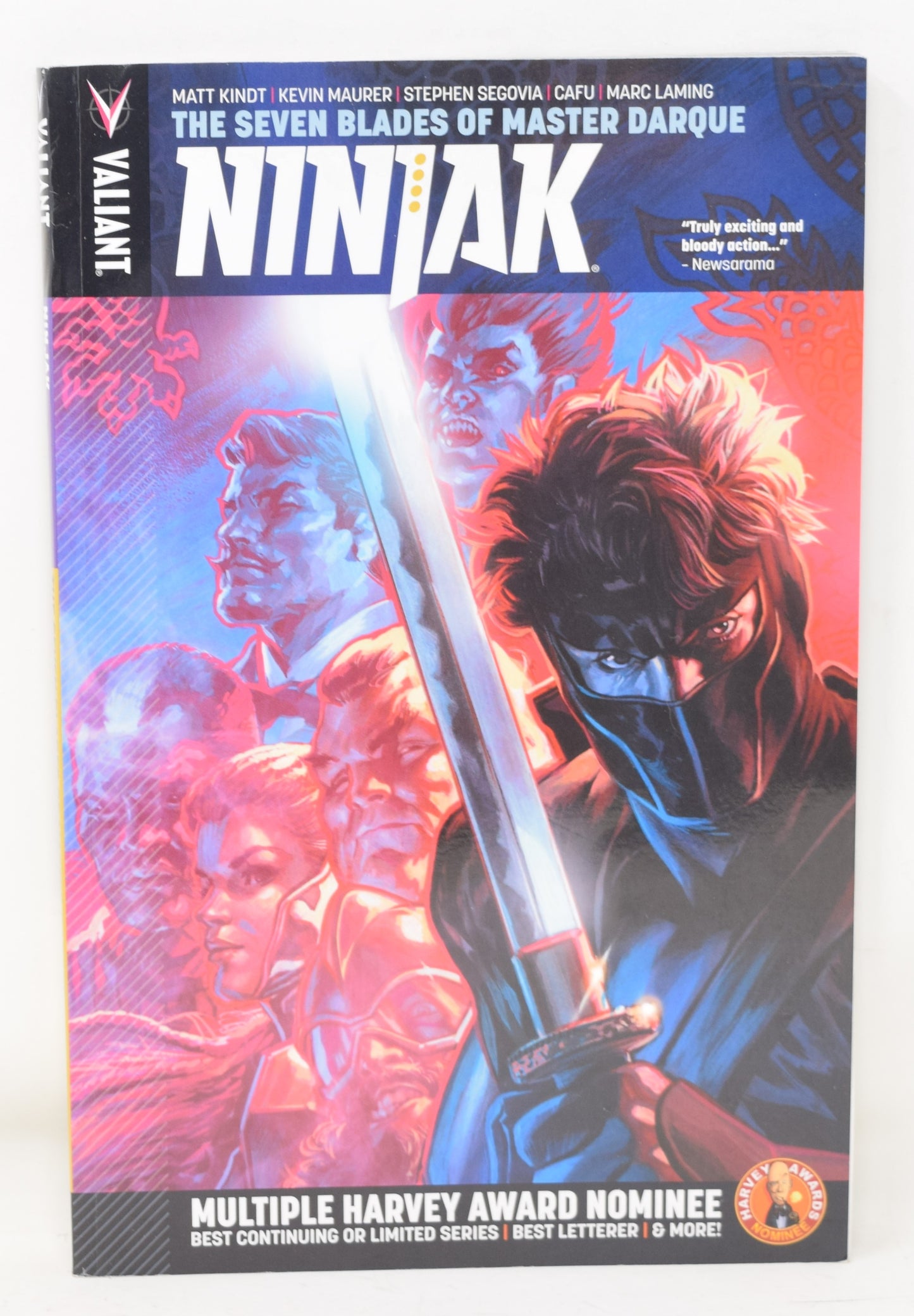 Ninjak Vol 6 The Seven Blades of Master Darque 2017 GN NM New