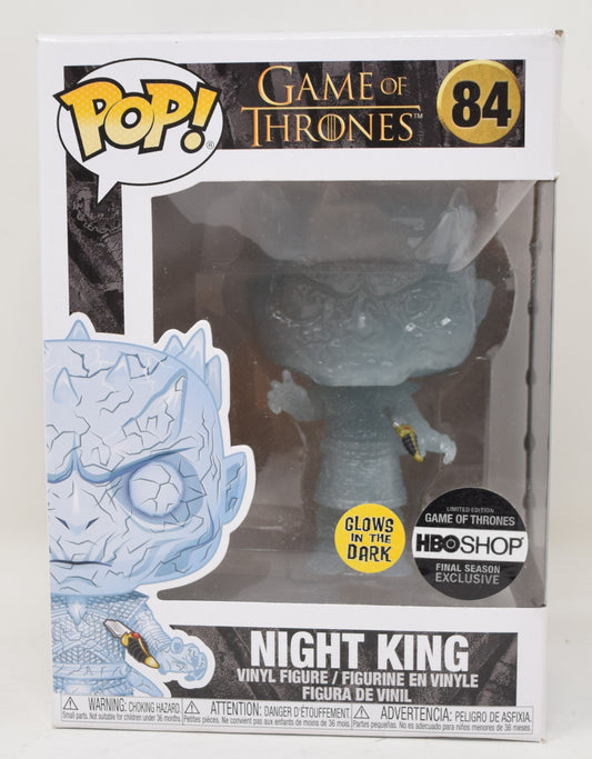 Game Of Thrones Night King Glow GITD HBO Shop 84 Funko Pop Vinyl Figure New