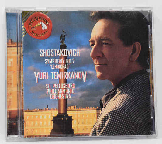 Shostakovich Yuri Temirkanov St Petersburg Phil Symphony 7 Leningrad CD