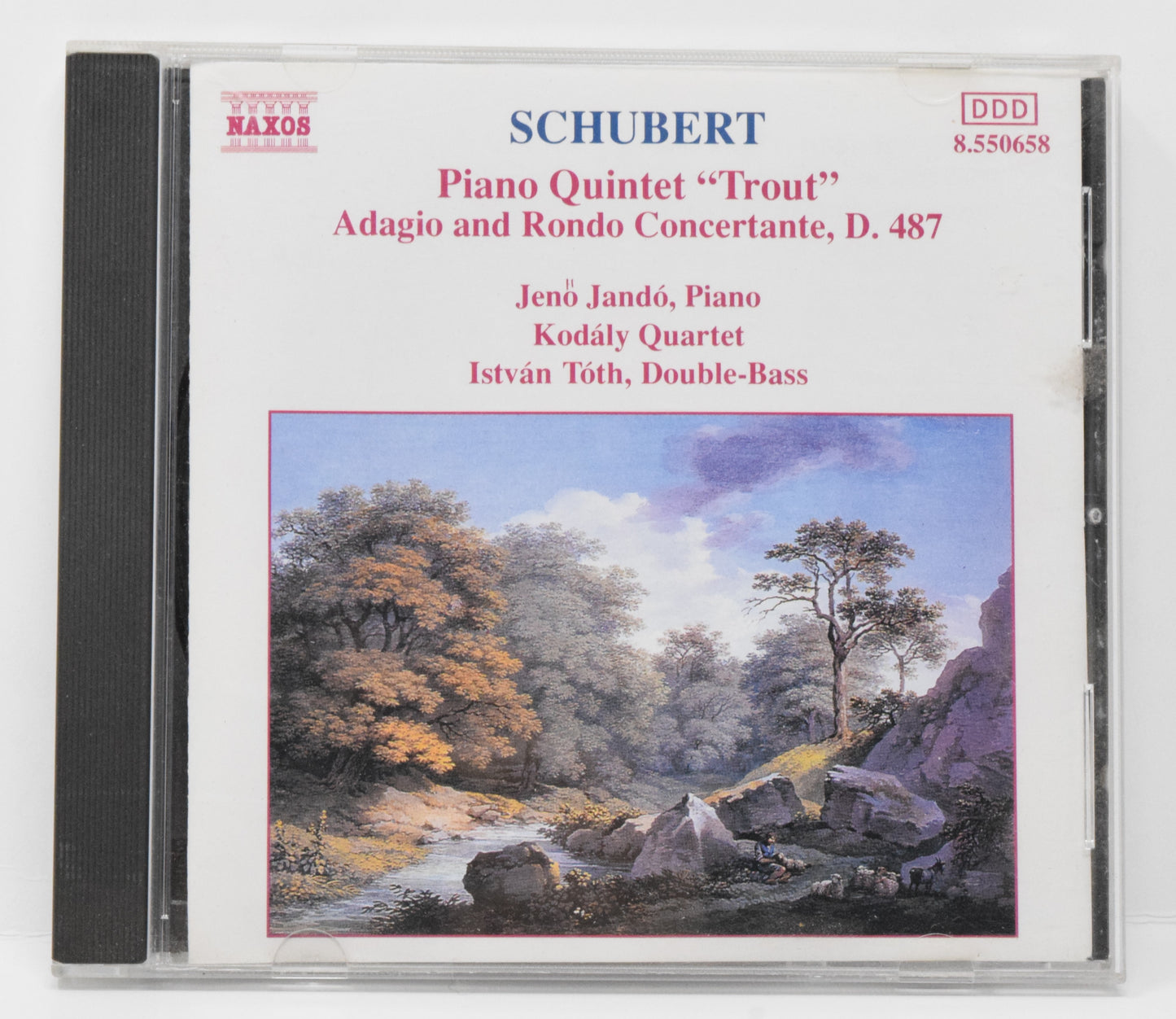 Schubert Piano Quintet Trout CD Kodaly Quartet