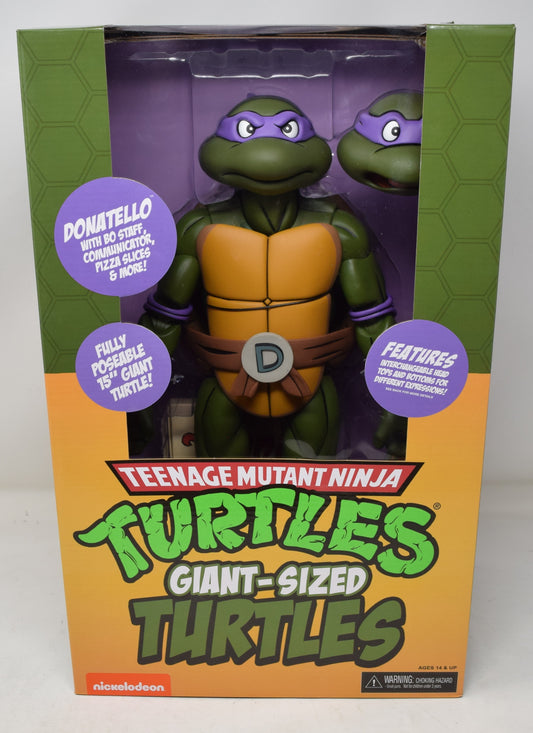 Teenage Mutant Ninja Turtles TMNT Giant Sized Donatello 15" NECA New