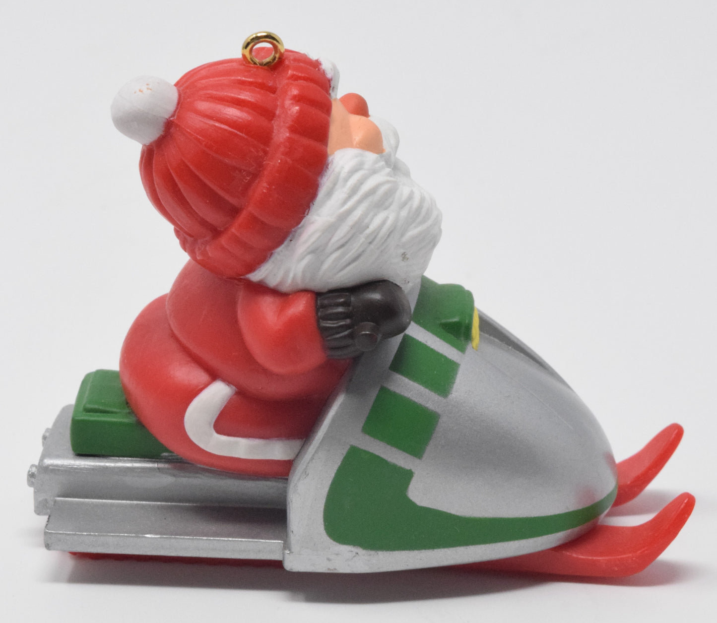 Hallmark Keepsake Snowmobile Santa Christmas Ornament 1984