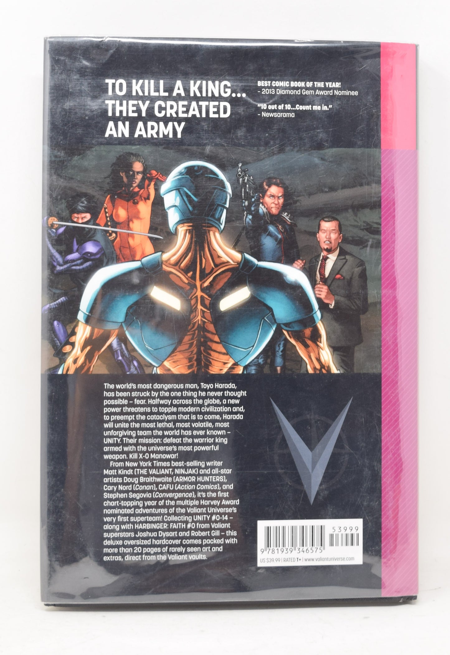 Unity Deluxe Edition Book 1 HC Valiant, Ent 2015 NM New