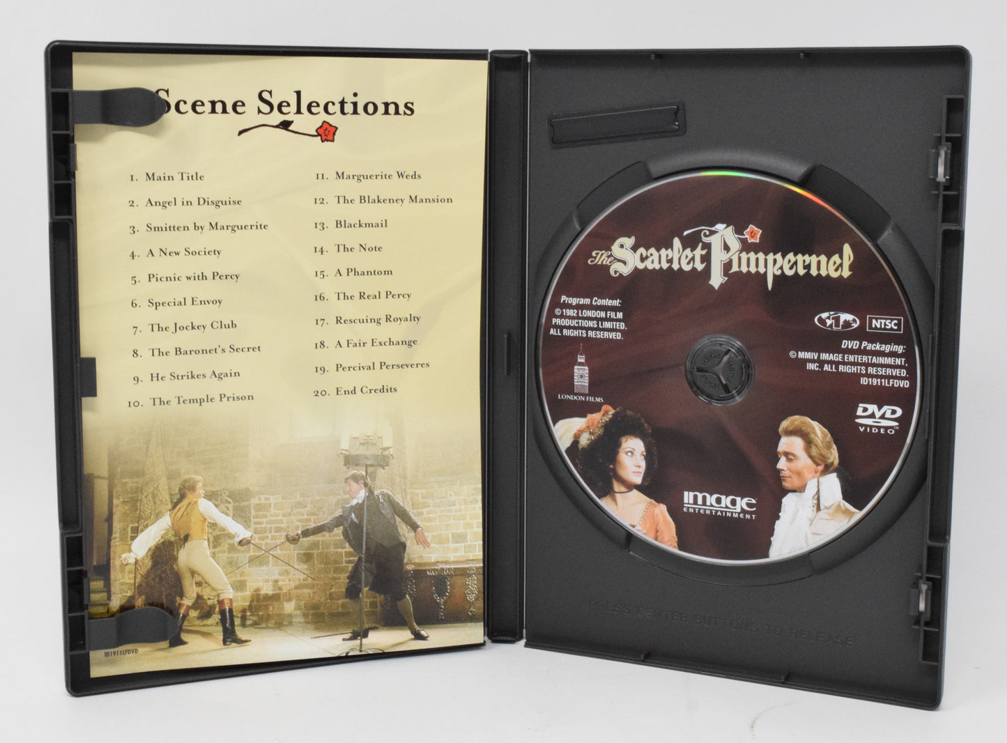 The Scarlet Pimpernel DVD