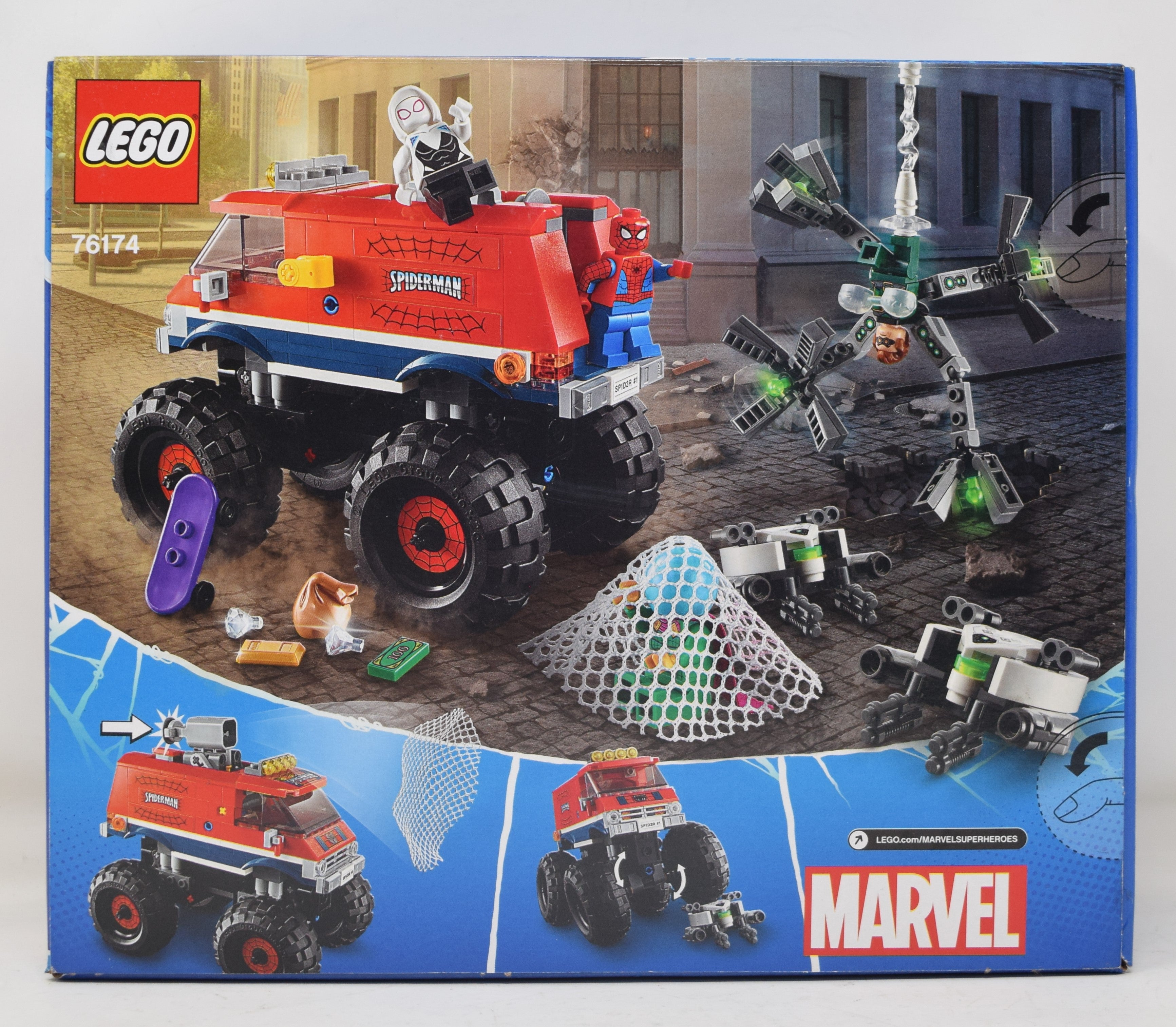 Lego Spider-Man Vs Mysterio Monster Truck Marvel Set 76174 NEW