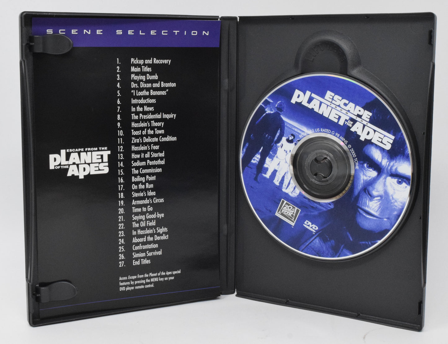 Escape From The Planet Of The Apes DVD