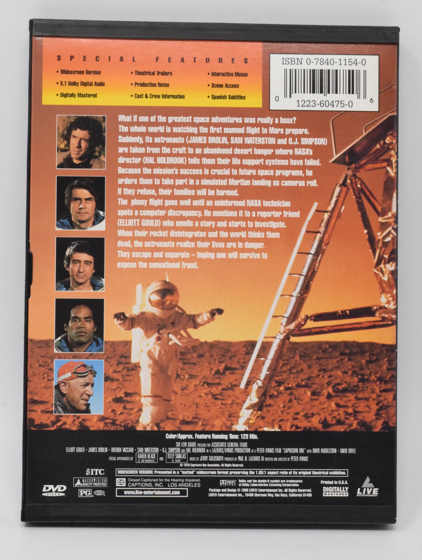 Capricorn One DVD