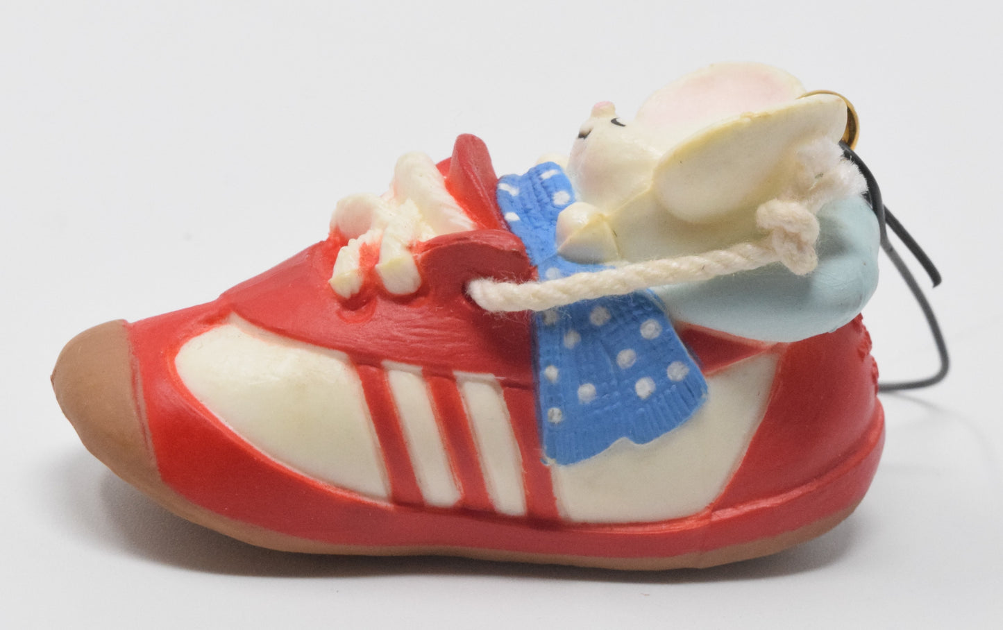 Hallmark Keepsake Sneaker Mouse Christmas Ornament 1983