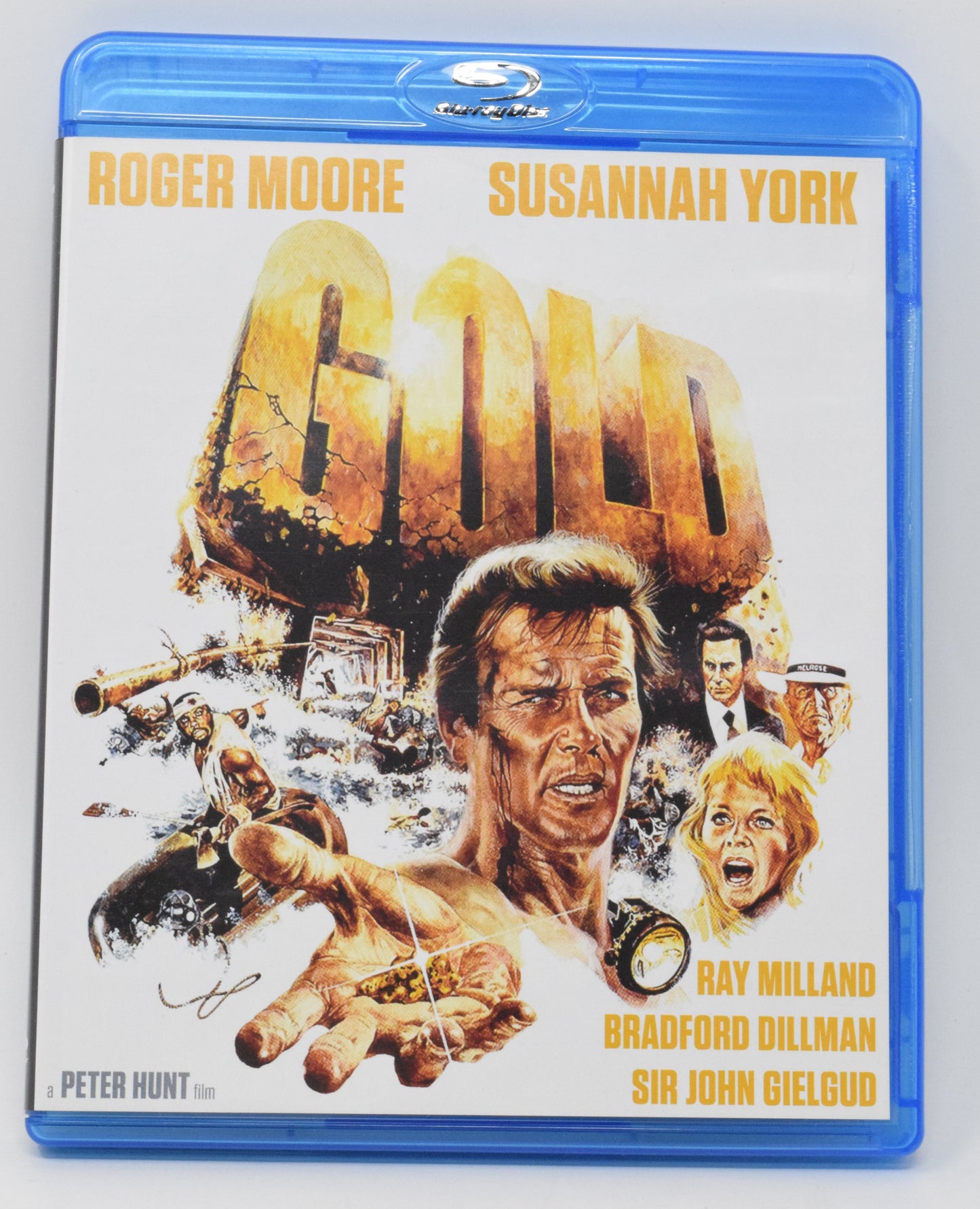 Gold DVD Blu-ray Roger Moore