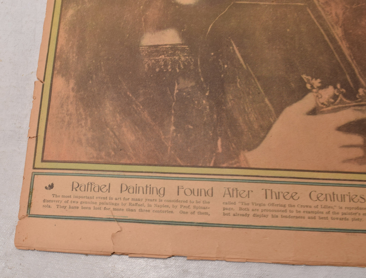 Post Dispatch St Louis April 19 1914 HG Wells Worlds Last War Raffael Painting